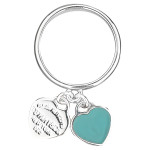 Кольцо Return To Tiffany белое с голубым