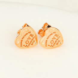 Серьги Return To Tiffany розовые