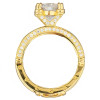 Кольцо BVLGARI B.Zero1 трансформер желтое