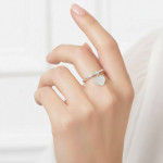 Кольцо Tiffany Return To Tiffany белое
