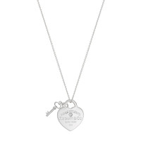 Кулон Return To Tiffany белый с цирконом