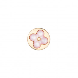 Серьги Louis Vuitton Color Blossom розовые с розовой керамикой