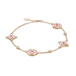 Браслет Louis Vuitton Color Blossom розовый