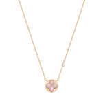 Кулон Louis Vuitton Color Blossom розовый с розовой керамикой