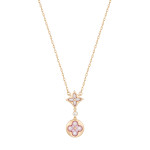 Кулон Louis Vuitton Color Blossom розовый