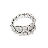 Кольцо змея Bvlgari Serpenti Viper с паве