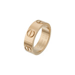 Кольцо Cartier Love розовое классическое