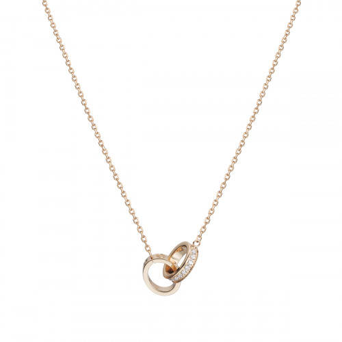 Кулон Cartier Love розовый классический