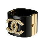 Браслет Chanel с жемчугом прозрачный