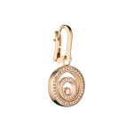 Серьги Chopard Happy Diamonds розовые