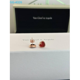 Комплект Van Cleef сердечки (браслет, серьги, кулон)