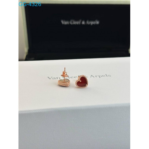 Комплект Van Cleef сердечки (браслет, серьги, кулон)