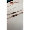 Комплект Van Cleef сердечки (браслет, серьги, кулон)