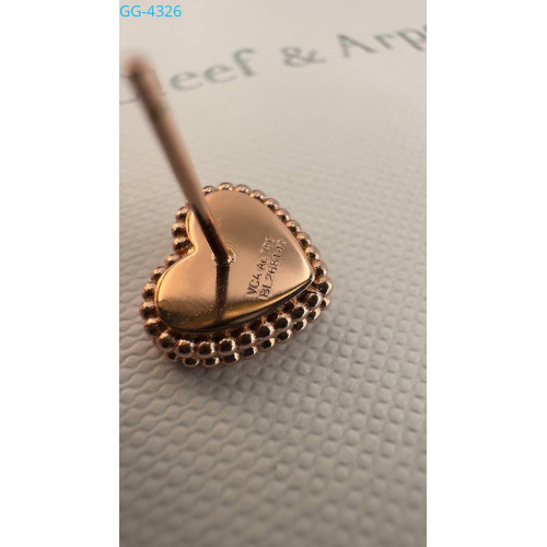 Комплект Van Cleef сердечки (браслет, серьги, кулон)
