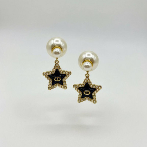 Серьги Dior звезды