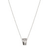 Кулон BVLGARI Serpenti белый