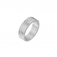 Кольцо Cartier LOVE Unlimited, flexible white gold