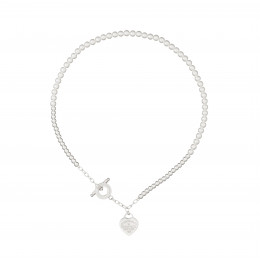 Колье Tiffany Hard белое 