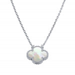 Подвеска Van Cleef перламутр