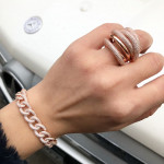 Браслет Chopard Happy Diamonds из серебра 925