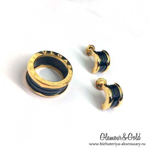 Комплект BVLGARI B.Zero 1 черный