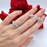 Комплект Tiffany and Co. Schlumberger (кольцо и серьги)