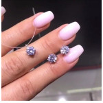 Кулон на леске Tiffany и серьги Tiffany