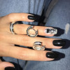 Серьги BVLGARI с дорожкой из фианитов