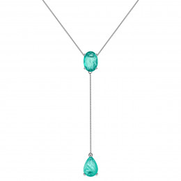Комплект серьги и кулон Incanto di Paraiba