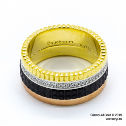Кольцо Boucheron люкс (серебро 925)