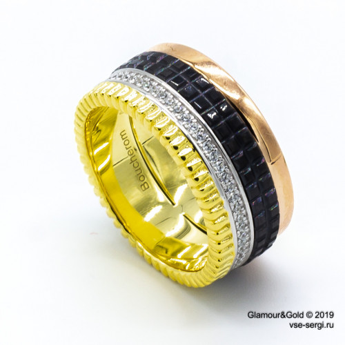 Кольцо Boucheron люкс (серебро 925)