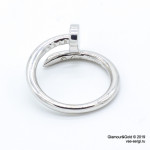 Кольцо Cartier Juste Un Clou белое классическое