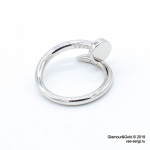 Кольцо Cartier Juste Un Clou белое классическое