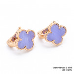 Серьги Magic Alhambra кварц, 1 мотив, 1, 5 см