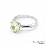 Кольцо Tiffany Setting белое