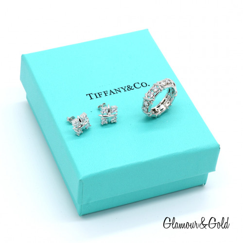Комплект Tiffany and Co. Schlumberger (кольцо и серьги)