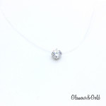 Кулон на леске Tiffany и серьги Tiffany