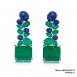 Серьги Grisogono High Jewelry (серебро 925)