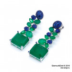 Серьги Grisogono High Jewelry (серебро 925)