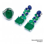 Серьги Grisogono High Jewelry (серебро 925)