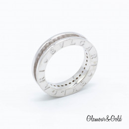 Кольцо BVLGARI с дорожкой из фианитов